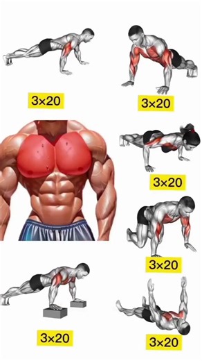 Power Push-Ups Workout||Push-Ups Muscle Builder Routine||🔥🔥||#youtubeshorts#shorts #gym #viral