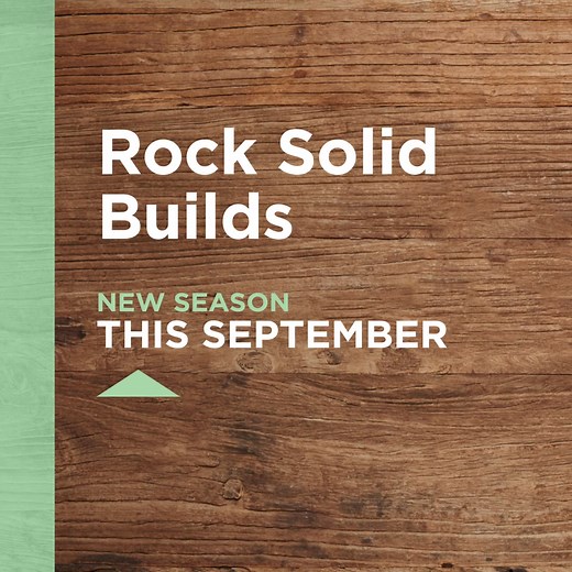 Rock Solid Builds is coming back this September! Get ready for another season of stunning transformations ✨ | Home Network