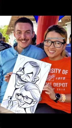 A fun collection of expressive caricatures! #caricatures #caricatureartistinatlanta #Atlanta #art