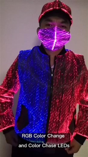 LED Light up Hoodie - Luminous Fiber Optic LED Pullover Hoodies with Custom Logo EDM Glow in Dark Flashing Jacket Men Clothing