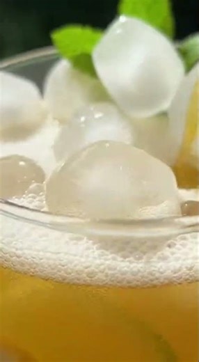 Satisfying ASMR Pouring: Lemon & Lime Sparkling Drink #asmr