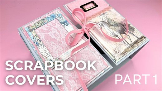 Tips and tricks for crafting massive scrapbook covers part 1