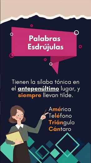 Tipos de Palabras Según la Sílaba Tónica