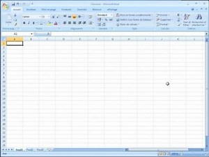 Créer son premier tableau sur Excel 2007
