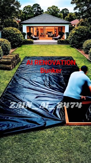 AI HOME RENOVATION WORK and Bunker #shorts #shortvideo #shortsfeed #shortsviral #shortfeed