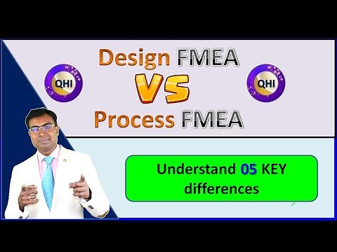 Design FMEA VS Process FMEA – Understand 05 key differences