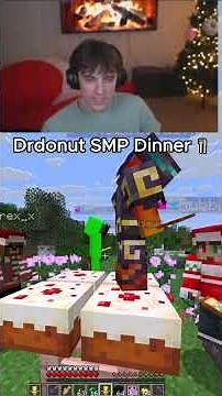 The Most Awkward Dinner Ever on Donut SMP 🍴💀