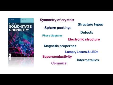 New Textbook: Solid-State Chemistry