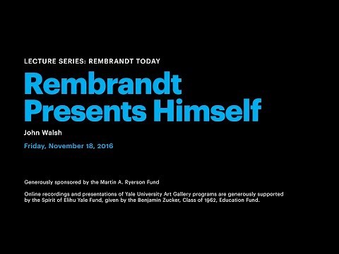 Rembrandt Presents Himself
