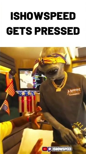 Speed Gets Pressed By Alien