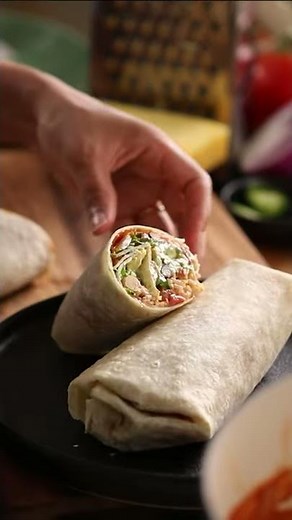 How to fold a burrito #shorts