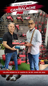 💥¡Ya ellos hicieron su cambalache! 💥¿Ustedes se sumaron? 😎Cambia esa herramienta sin garantía y defectuosa con el Cambalache Promaker ¿Qué debes hacer? 👉llevas la herramienta en mal estado, solicitas una nueva Promaker, pagas la diferencia. Nuestras herramientas eléctricas incluyen: 2 años de garantía, 2 años de mantenimiento gratuito y 2 meses de prueba. 🥸Importante: Solo se puede realizar un cambio por persona. ⚠️ATENCION: Para disfrutar el cambio de la promo cambalache debes acercarte a 