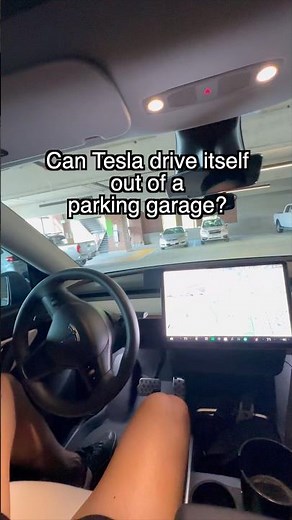 Tesla Full Self-Driving: Parking Garage Challenge (Does it Work?)