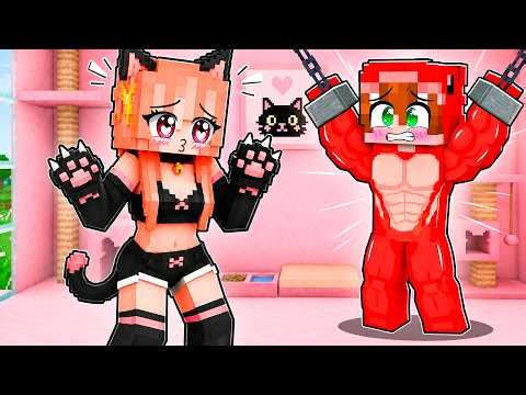 A CAT GIRL KIDNAPPED Me in Minecraft!
