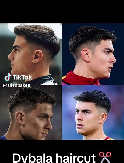 Best Football Haircut 2024 - Dybala Haircut Video Tutorial