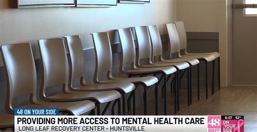 Madison recovery center providing better access to mental health treatment in North Alabama