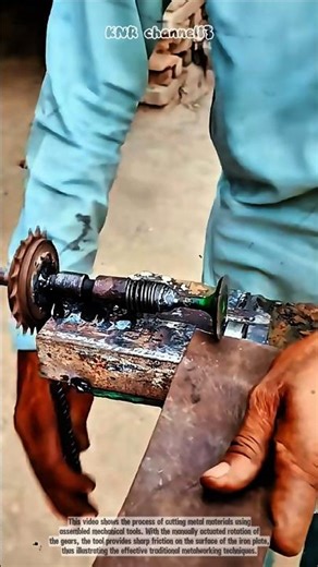 Metal Cutting process with Manual Assembly Tools#shorts #satisfying #welding #working