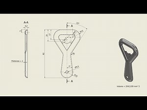 Tutorial Inventor - 617 BEER CAP REMOVER