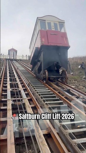 The historical Saltburn Cliff Lift in 2026 #saltburn #fyp #viral #history #trending #shorts #fypシ