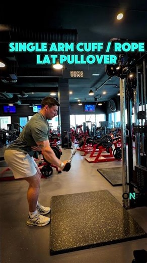 Single Arm Cuff / Rope Lat Pullover