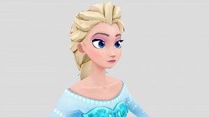 Elsa - Download Free 3D model by ThisIsntAPerson