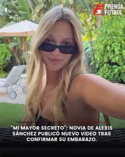 🐣🥰 El bebé maravilla en camino @litvinova_alexandra , pareja de Alexis Sánchez, publicó un video con un sincero mensaje en sus redes sociales dando a conocer un poco de cómo fue esta etapa donde no dieron señales ante su embarazo. 🗣️ “Mi mayor secreto. Mantenerlo oculto durante 9 meses fue muy difícil– Sin redes sociales, sin amigos, sin vida fuera de casa. El embarazo es algo qeu quieres compartir con todo el mundo y guardarte para ti al mismo tiempo”. 🗣️ “Ahora que el secreto por fin ha sa