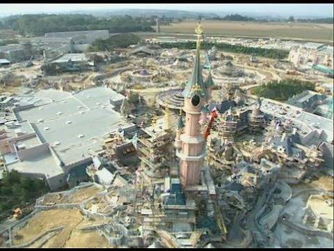 Construction of Euro Disney: 1992