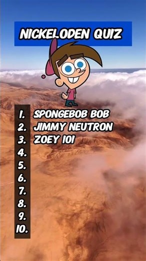 Can you name all the Nickelodeon characters? 😱