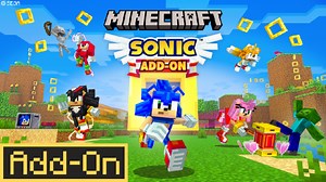 [联动Add-On]索尼克 Add-On-我的世界市场包免费下载-Minecraft Marketplace Sonic Add-On