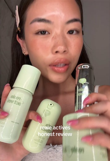 Review: Reale Actives Skincare Balm, Serum, Moisturizer