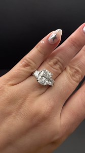 We love a three-stone diamond engagment ring! The symbolism of each stone traditionally represents the past, present, and future phases of a couple's journey. The sentiment makes us swoon 🤩 Which style is your favorite?! ✨💍 #MartinBinder #threestoneengagementring #ringinspo #chicagolandjeweler | Martin Binder Jeweler