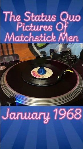 The Status Quo - Pictures Of Matchstick Men - 1968 #60hits #60s #Songs #oldies #vinylrecords