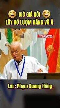 Cha Kể Chuyện Cười Đau Cả Bụng : Lm Phạm Quang Hồng#shorts