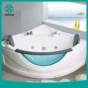 [Hot Item] Factory Sell Luxury Freestanding Bath Tub Bubble Jacuzzi 2 Person Bathtub Whirlpool Massage Bathtubs with SPA