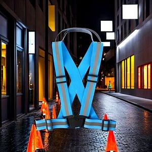 [Hot Item] Hi Vis Outdoor Cycling Clothes Adjustable Safety Belt Vests