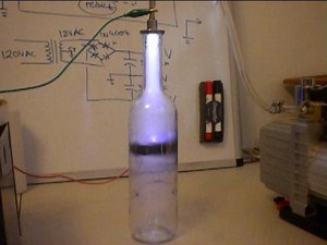 DIY Electron Accelerator: a Cathode Ray Tube in a Wine Bottle