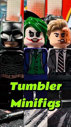 Great LEGO Batman, Two-Face & Joker Minifigs Close-Up! (Set 76303)