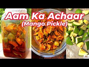 Aam Ka Achar (Mango Pickle) Spicy & Tangy in a Dadi Nani Style #cooking #food
