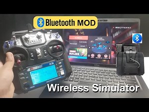 FlySky FS-i6 Bluetooth Mod – Wireless Simulator Connection (ESP32 DIY)