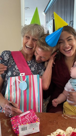 525K views · 5K reactions | Soldier returns home to surprise pregnancy news on Granny's 80th birthday ❤️ #fblifestyle #birthday #couplegoals #family | Jamie and Blake | Facebook