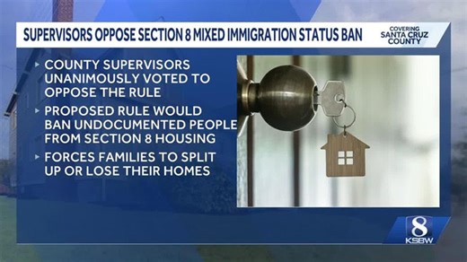 Santa Cruz County supervisors unanimously oppose federal rule on Section 8 housing | Haystack News