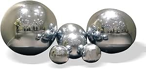 Amazon.com: Inflatable Mirror Ball Set - Airtight PVC Spheres for Parties, Weddings, and Events. Perfect for Decoration, Hanging, and Displays. Includes Electric Pump (Silver, 24in-2pk_32in_39in_47in_71in) : Musical Instruments