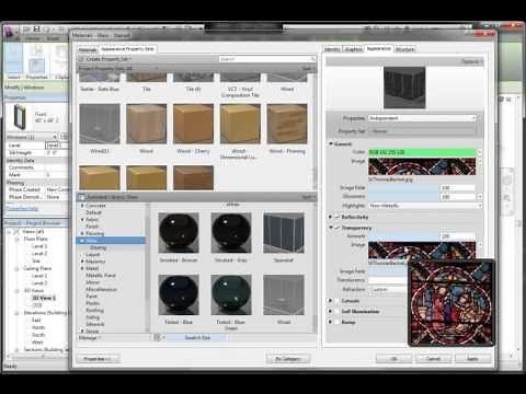 Revit Tutorial - The Revit Kid - Stained Glass