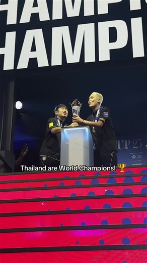 Thailand Crowned World Champions for the First Time! 🏆