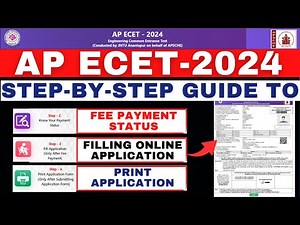 "Step-by-Step guide to fill your AP ECET 2024 application form"