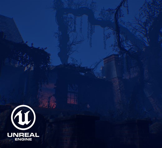 Horror Castle Environemnt, Avirup Roy