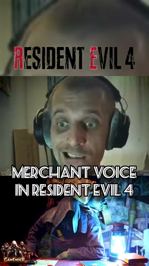 Merchant voice in Resident Evil 4 #gamingshorts #residentevil #shorts