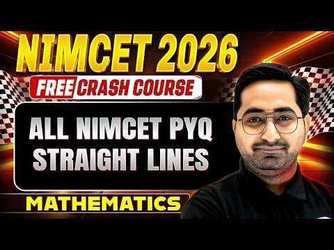 Part Of Straight PYQ | Part 2 | Mathematics | NIMCET 2026