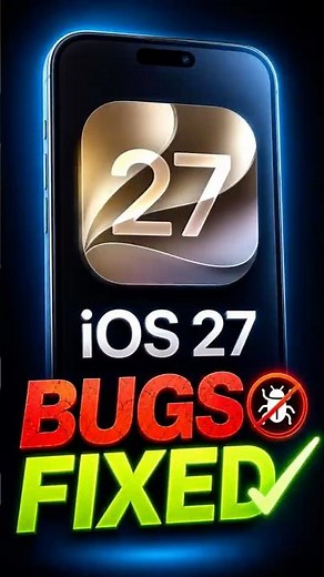 iOS 27 Is Buggy? Do This! 😱