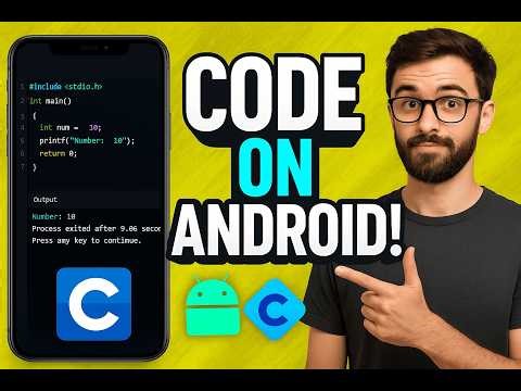 C Language Compiler for Android 📱 | Web Development HTML CSS JavaScript Without PC
